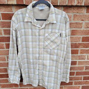 Columbia Insect Blocker Button Down Shirt Women's Size Large